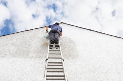 Peinture extérieure à Jougne — façades et ravalement